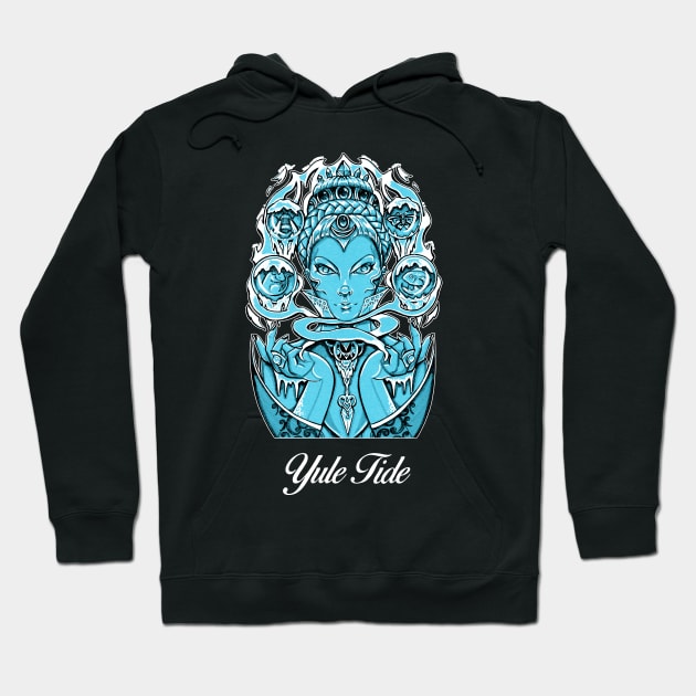 The Snow Queen - Yule Tide Hoodie by Nat Ewert Art